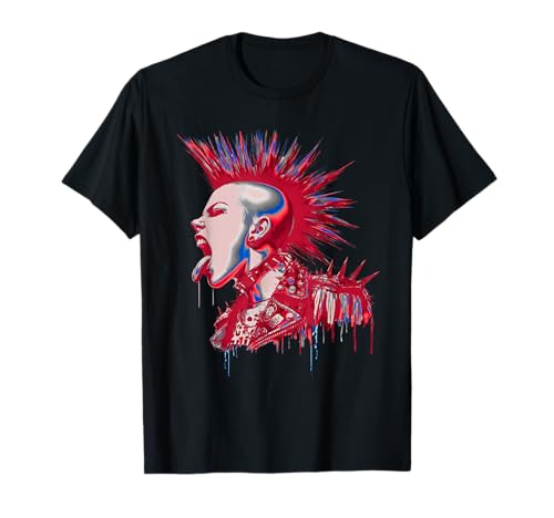 Retro Punk British für Herren T-Shirt Retro Punk British für Herren T-Shirt von Retro Punk British Gifts Store