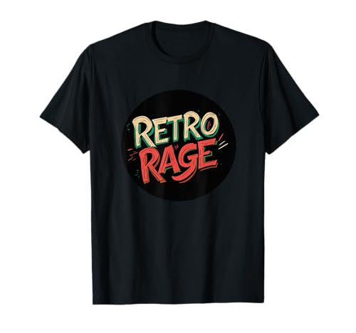 Retro Rage Speech Emblem für Erwachsene und Kinder T-Shirt Retro Rage Speech Emblem für Erwachsene und Kinder T-Shirt von Retro Rage Outfit