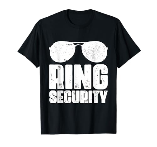 Ring Security Shirt Ringträger Jungen Hochzeit Party T-Shirt Ring Security Shirt Ringträger Jungen Hochzeit Party T-Shirt von Retro Ring Security Wedding Party Toddler