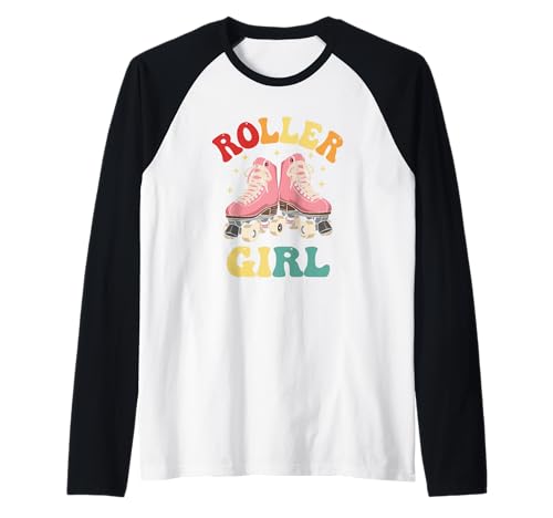 Rollschuhe für Mädchen, niedlich, rosa, im Retro-Look, 80er-Jahre-Skater, lustig Raglan Rollschuhe für Mädchen, niedlich, rosa, im Retro-Look, 80er-Jahre-Skater, lustig Raglan von Retro Skating Lover Cute Gifts