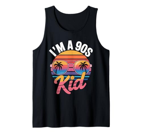 I'm A 90s Kid Sonnenbrille Palmen Tank Top I'm A 90s Kid Sonnenbrille Palmen Tank Top von Retro Sonnenuntergang Palmen 90er Jahre