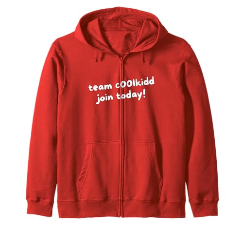 Team C00lkidd Join Today Lustiges Trend-Zitat für Damen und Herren Kapuzenjacke von Retro Team C00lkidd Join Today Trending Quote