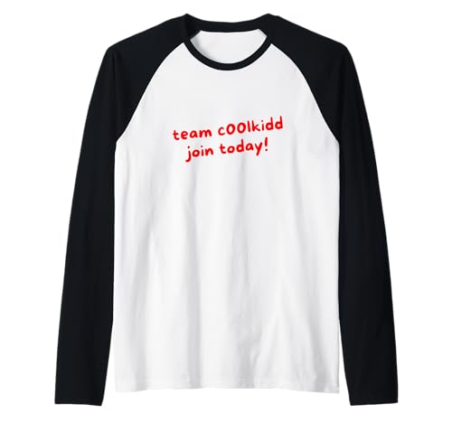 Team C00lkidd Join Today Lustiges Trend-Zitat für Damen und Herren Raglan von Retro Team C00lkidd Join Today Trending Quote