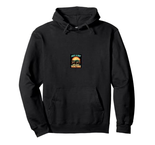 JUST A Boy WHO Loves Tractors Retro Traktor Pullover Hoodie JUST A Boy WHO Loves Tractors Retro Traktor Pullover Hoodie von Retro Traktor Geschenk Design