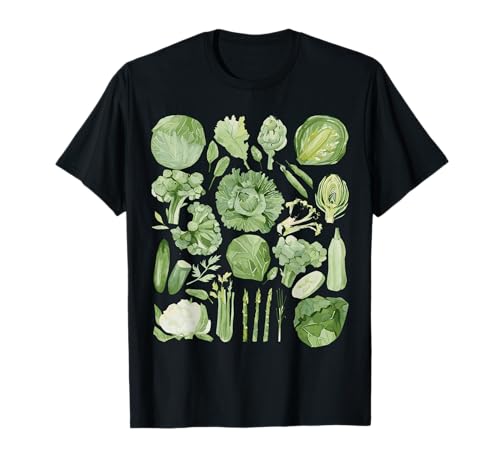 Vegetable Cottagecore Gardening Green Graphic Herren Damen Kinder T-Shirt Vegetable Cottagecore Gardening Green Graphic Herren Damen Kinder T-Shirt von Retro Vegetables For Gardener