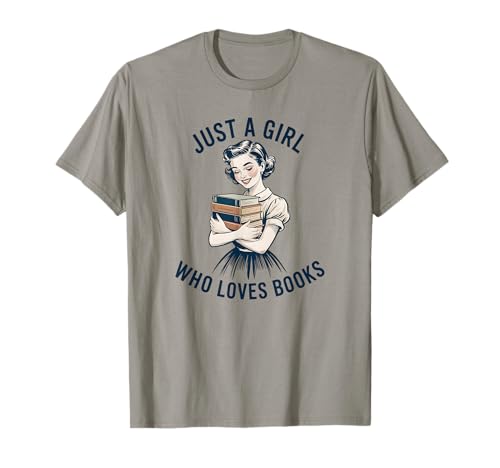 Buchliebhaber für Mädchen T-Shirt Buchliebhaber für Mädchen T-Shirt von Retro Vintage Bookworm