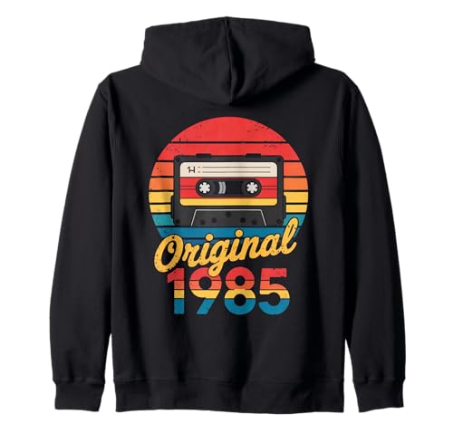 Original 1985 Limited Edition Geburtstag Feiern Frauen Kapuzenjacke von Retro Vintage Musik 80er Jahre Geburtstag 40yr