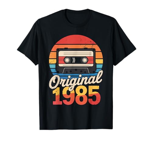 Original 1985 Limited Edition Geburtstag Feiern Frauen T-Shirt von Retro Vintage Musik 80er Jahre Geburtstag 40yr