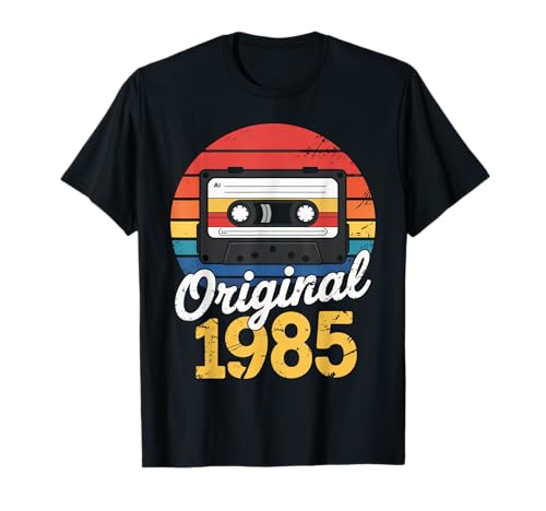 Original 1985 Limited Edition Geburtstag Feiern Frauen T-Shirt von Retro Vintage Musik 80er Jahre Geburtstag 40yr