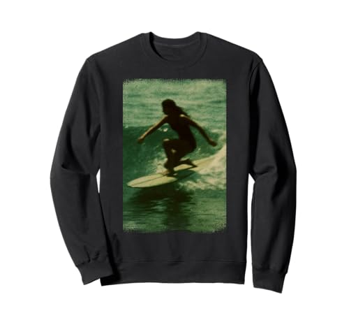 Vintage Surfer-Girl – Retro Surf Kunst Wellenreiter Sweatshirt Vintage Surfer-Girl – Retro Surf Kunst Wellenreiter Sweatshirt von Retro Wave Apparel
