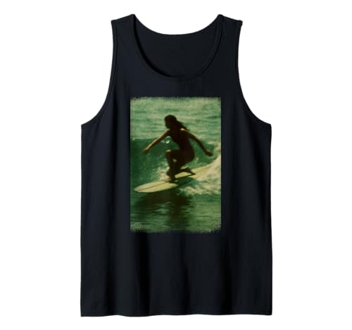 Vintage Surfer-Girl – Retro Surf Kunst Wellenreiter Tank Top Vintage Surfer-Girl – Retro Surf Kunst Wellenreiter Tank Top von Retro Wave Apparel