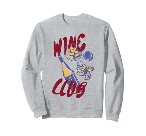 Wine Club Retro Weingrafik für Weinliebhaber Männer Frauen Sweatshirt Wine Club Retro Weingrafik für Weinliebhaber Männer Frauen Sweatshirt von Retro Wine Tee