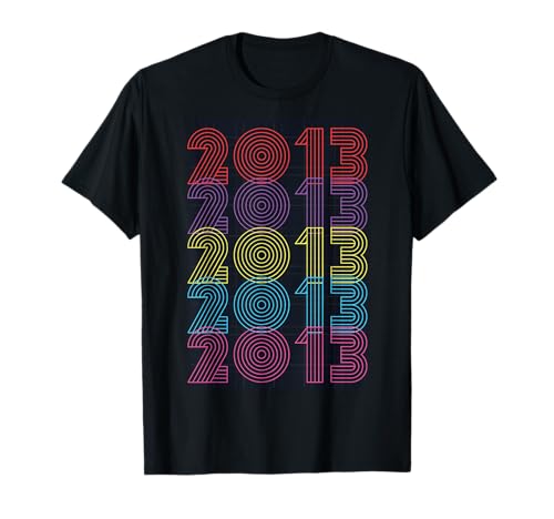 12.Geburtstag Zahl Junge Mädchen Retro Jahrgang 2013 T-Shirt 12.Geburtstag Zahl Junge Mädchen Retro Jahrgang 2013 T-Shirt von Retro Zahl Jahrgang Geschenke Geburtstag 2025