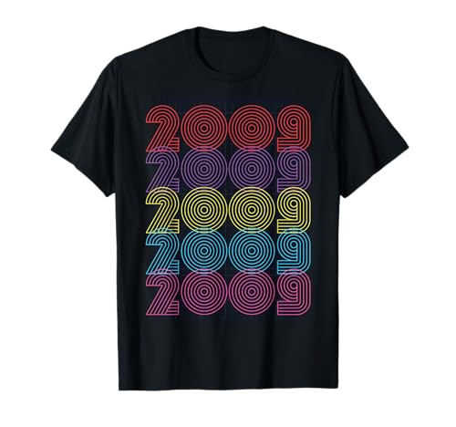 16.Geburtstag Zahl Junge Mädchen Retro Jahrgang 2009 T-Shirt 16.Geburtstag Zahl Junge Mädchen Retro Jahrgang 2009 T-Shirt von Retro Zahl Jahrgang Geschenke Geburtstag 2025