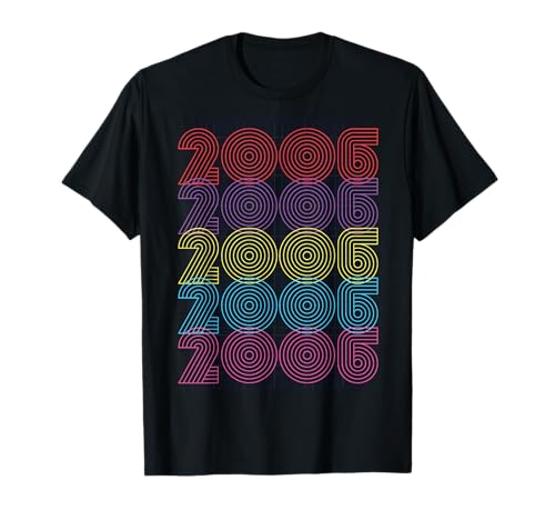 19.Geburtstag Zahl Junge Mädchen Retro Jahrgang 2006 T-Shirt 19.Geburtstag Zahl Junge Mädchen Retro Jahrgang 2006 T-Shirt von Retro Zahl Jahrgang Geschenke Geburtstag 2025