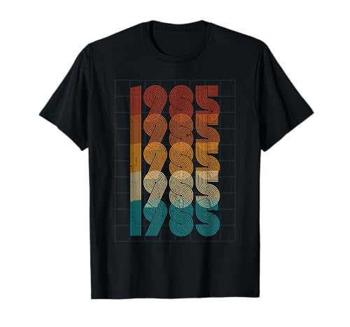 40.Geburtstag Zahl Männer Frauen Retro Jahrgang 1985 T-Shirt 40.Geburtstag Zahl Männer Frauen Retro Jahrgang 1985 T-Shirt von Retro Zahl Jahrgang Geschenke Geburtstag 2025