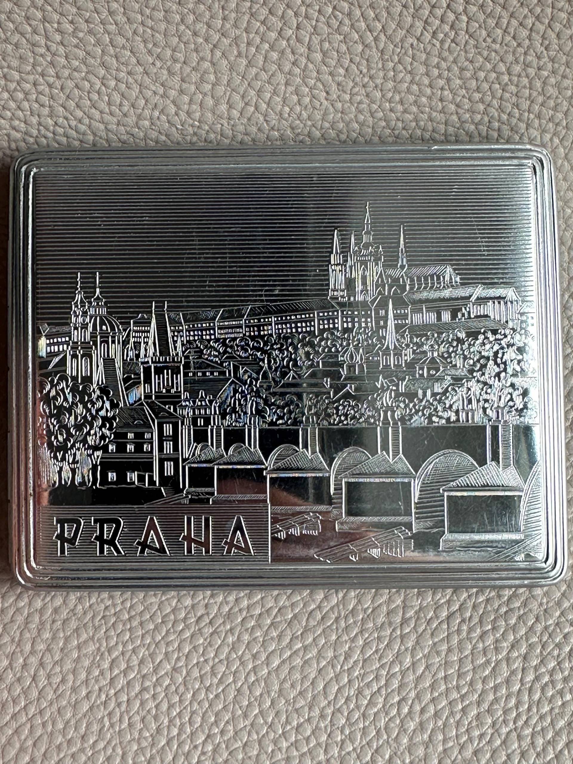 Vintage Zigarettenetui Praha Tschechoslowakei von RetroCommode