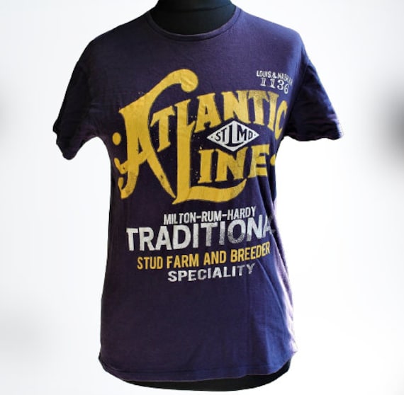 Vintage Dunkelbraunes T Shirt Frauen Männer Unisex Gelb Schwarz Kino Print Baumwolle Größe S von RetroFashionistaShop