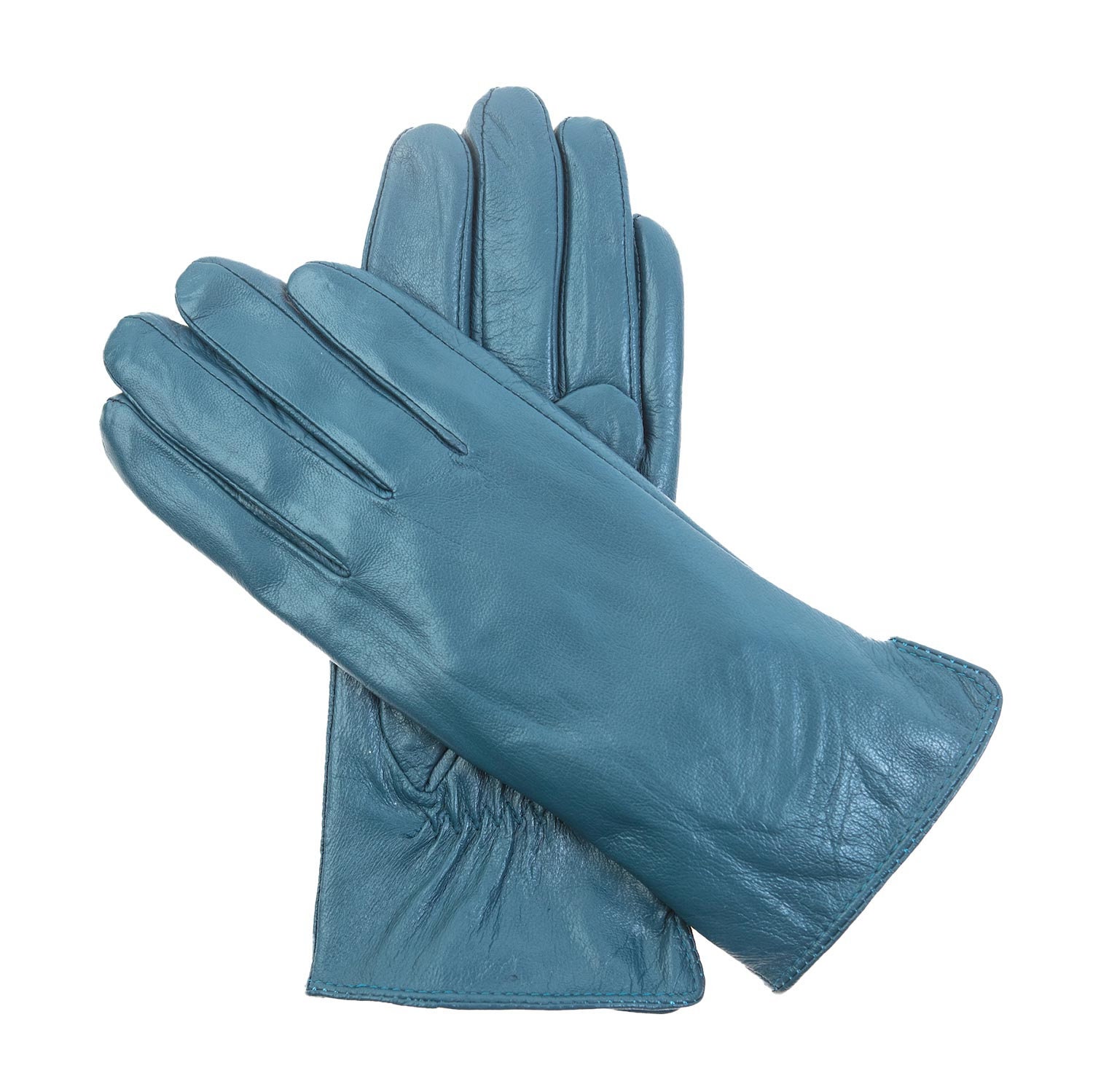 Damen Lederhandschuhe Nikita Petrol von RetroGloves