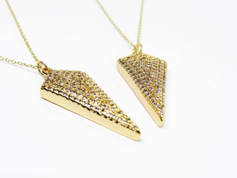 Speer Pfeil Halskette | Vergoldete Stapelbare Layering Schmuck Speer Pfeil Halskette | Vergoldete Stapelbare Layering Schmuck von RetroMoonJewels