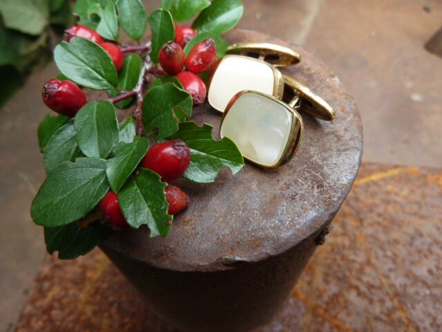 Manschettenknöpfe/Perlmutt Vintage von RetroRauschen