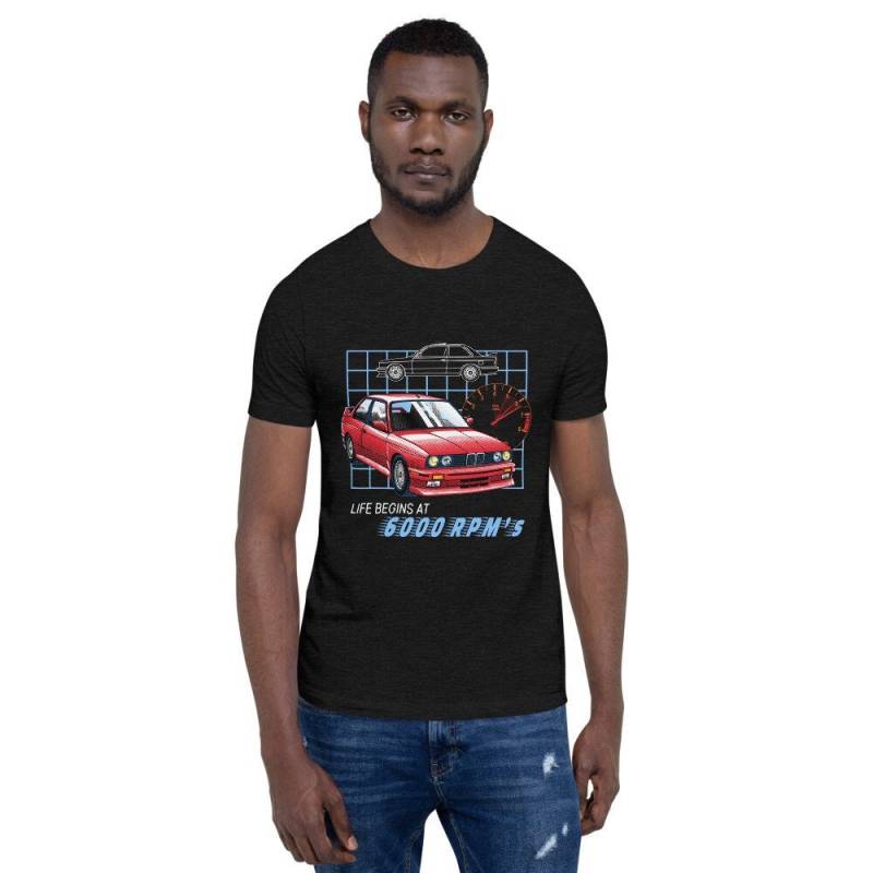 Bmw E30 M3 Hemd Retro Style 80Er Jahre Rad von RetroRobotApparel