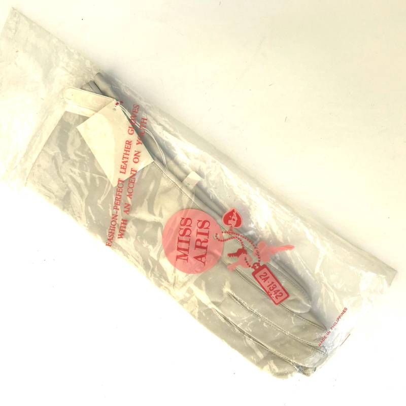 Vintage 1960S Leder Abend Handschuhe Mit Original Verpackung von RetroRunwayVintage