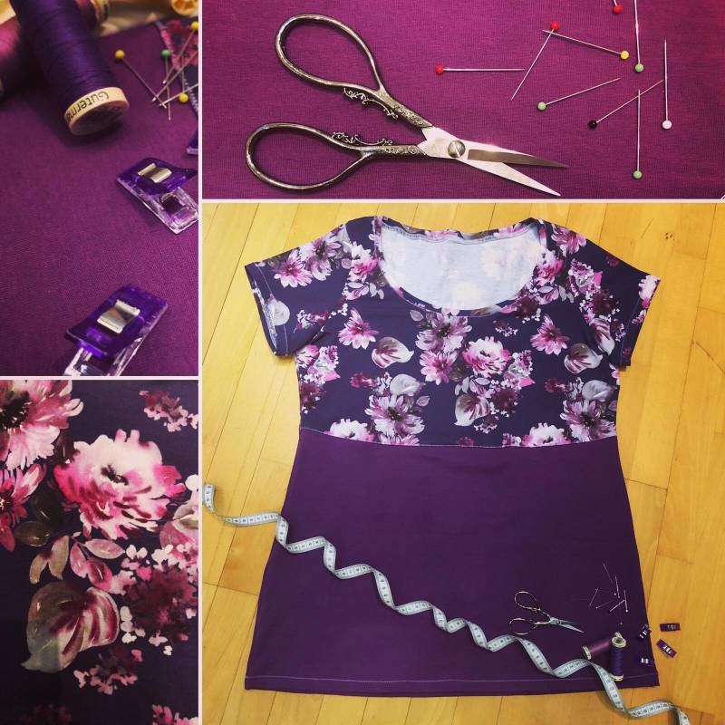 Florales Handmade T-Shirt Florales Handmade T-Shirt von RetroSchick