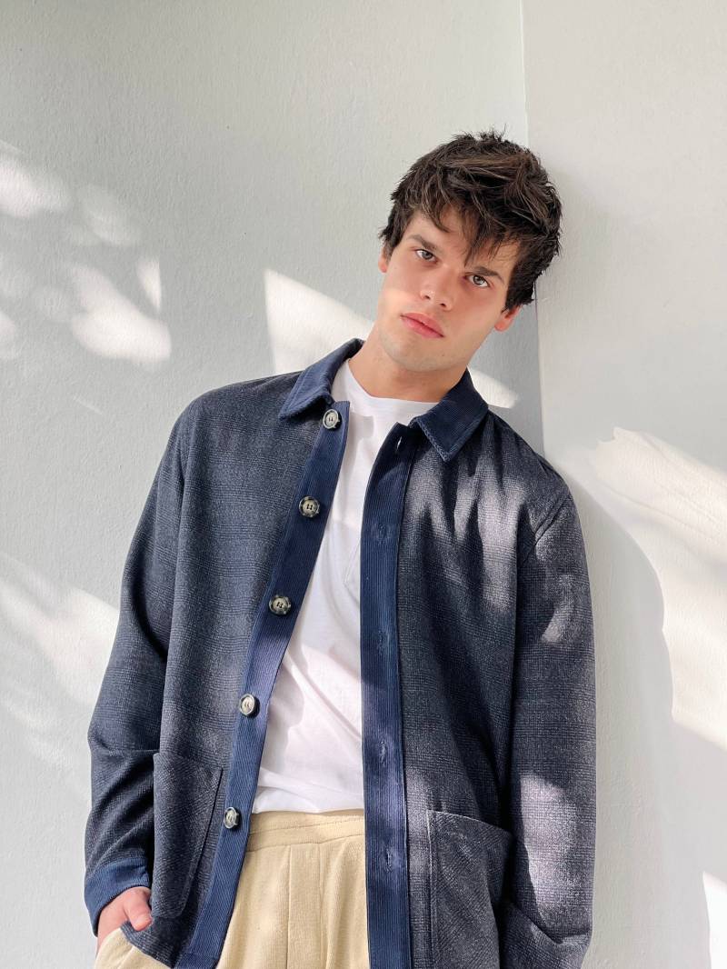 Lässige Cord-Hemdjacke Aus Baumwolle Für Herren, Langarm-Shirt Mit Knopfleiste - Handgefertigt Unisex von RetrobirdStore