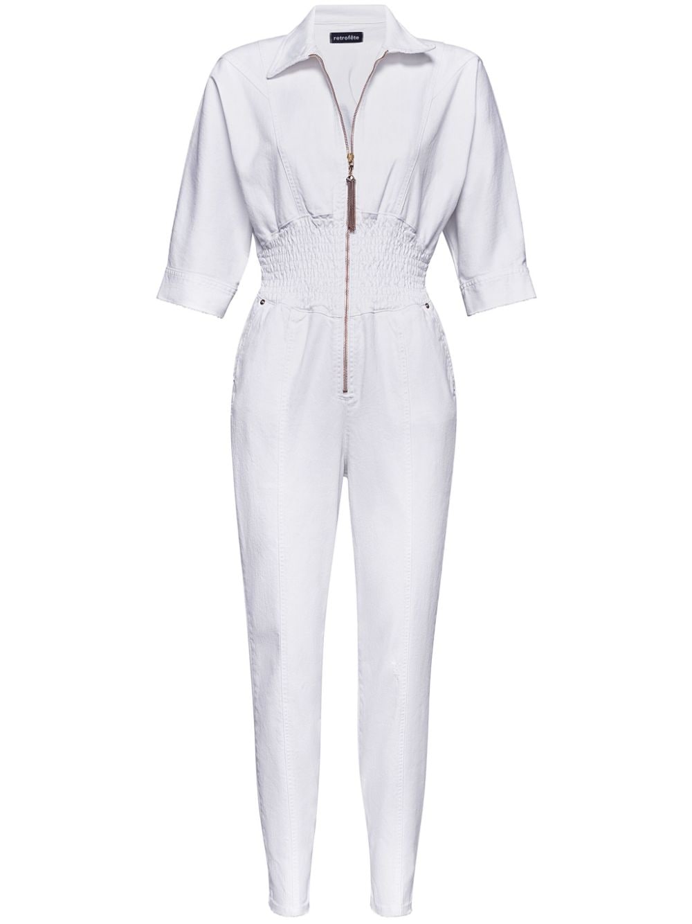 Retrofete Ellis Jumpsuit - Weiß von Retrofete