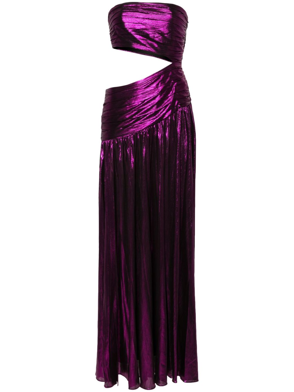 Retrofete Kenna Maxikleid mit Cut-Out - Violett von Retrofete