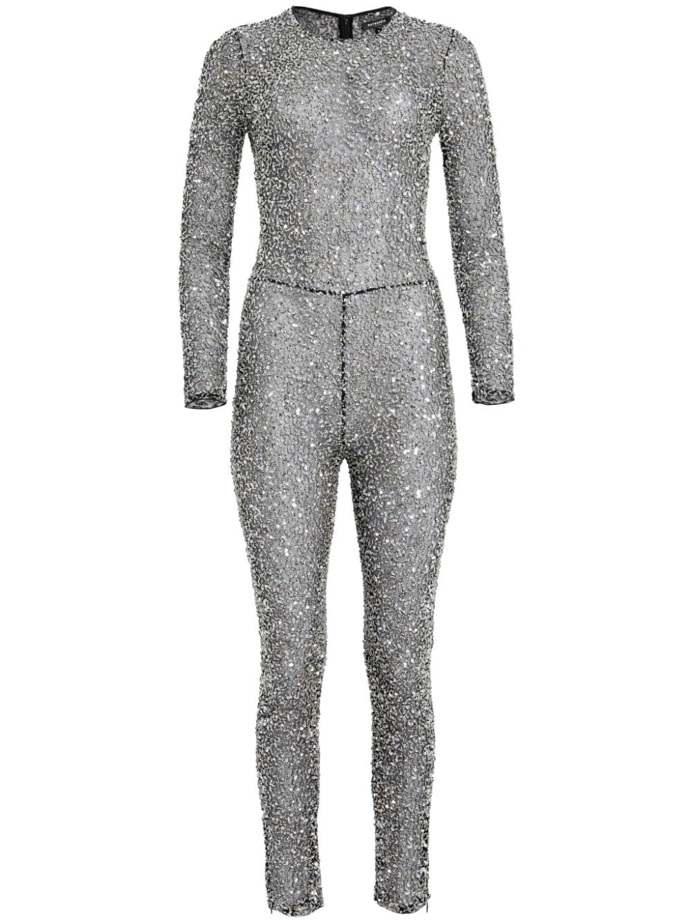 Retrofete Marcel Jumpsuit mit Pailletten - Silber von Retrofete