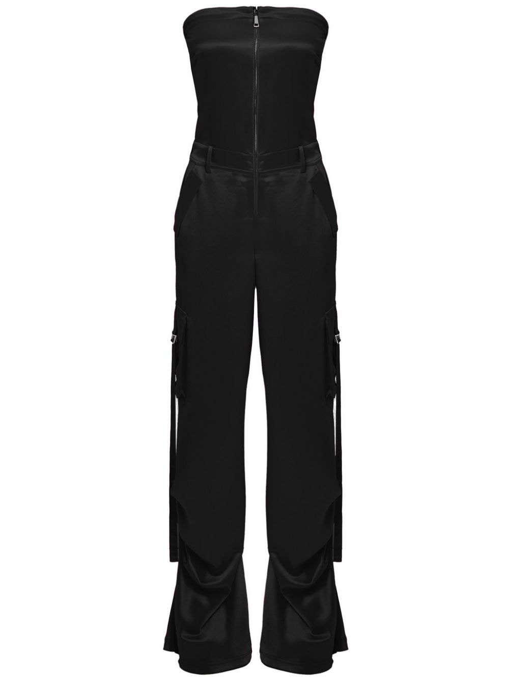 Retrofete Schulterfreier Estrella Jumpsuit - Schwarz von Retrofete