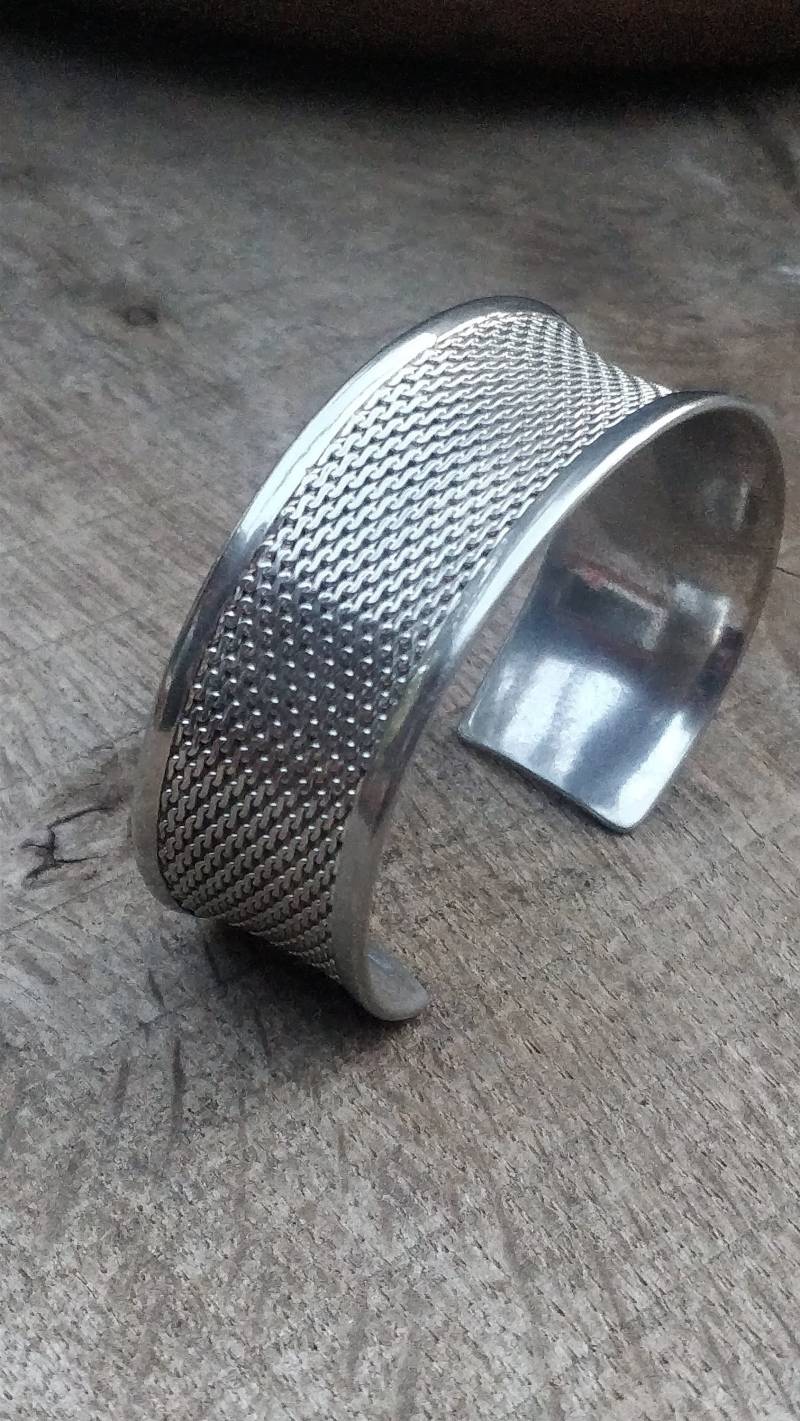 Hochwertige Sterlingsilber Armspange von RetromaniaDE