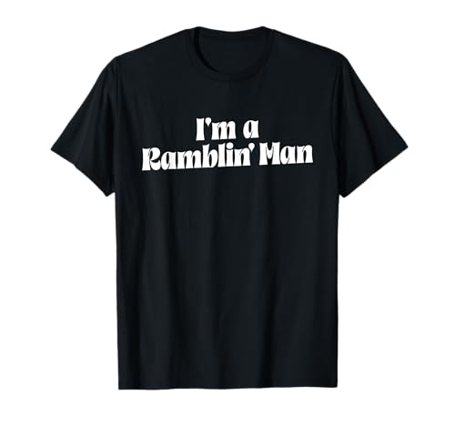Ramblin' Man Rambling 70er Jahre Country Rock Retro Classic T-Shirt Ramblin' Man Rambling 70er Jahre Country Rock Retro Classic T-Shirt von Retromusicdesign