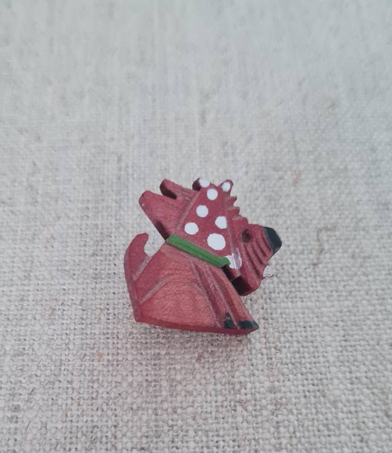 Brosche Holz Terrier Handgemacht 50Er 60Er Jahre Brosche Holz Terrier Handgemacht 50Er 60Er Jahre von Retrospektiven