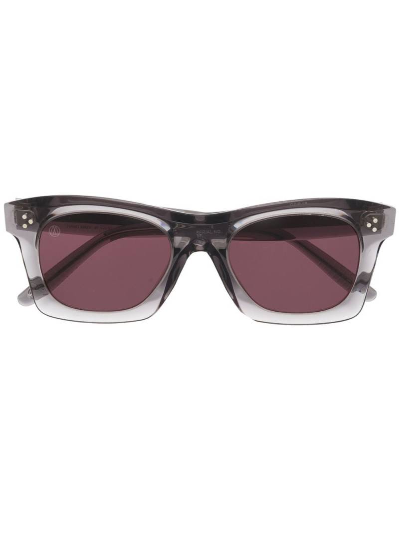 Retrosuperfuture Martini Fumo di Londra Sonnenbrille - Grau von Retrosuperfuture