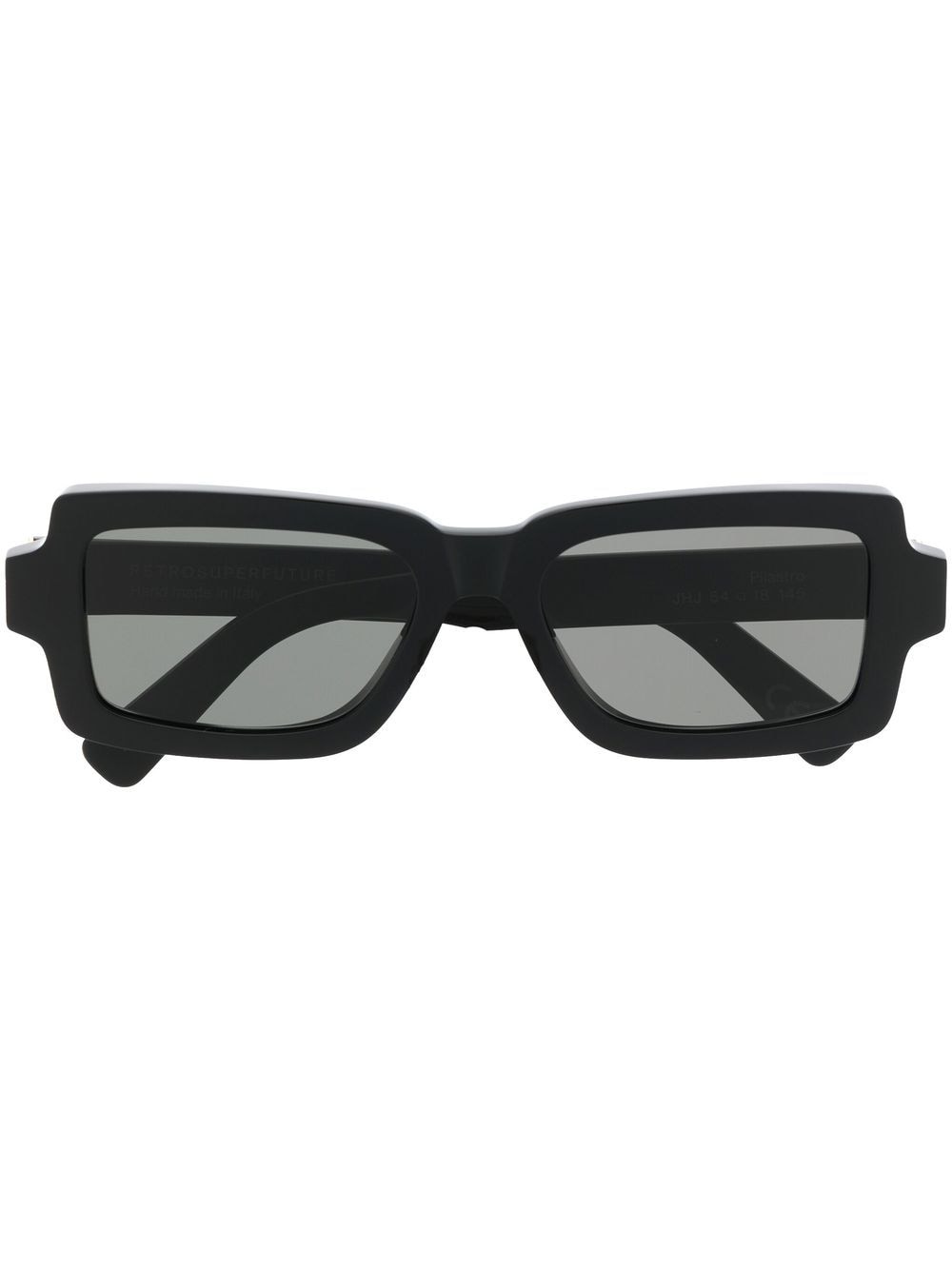 Retrosuperfuture Eckige Pilastro Sonnenbrille - Schwarz von Retrosuperfuture