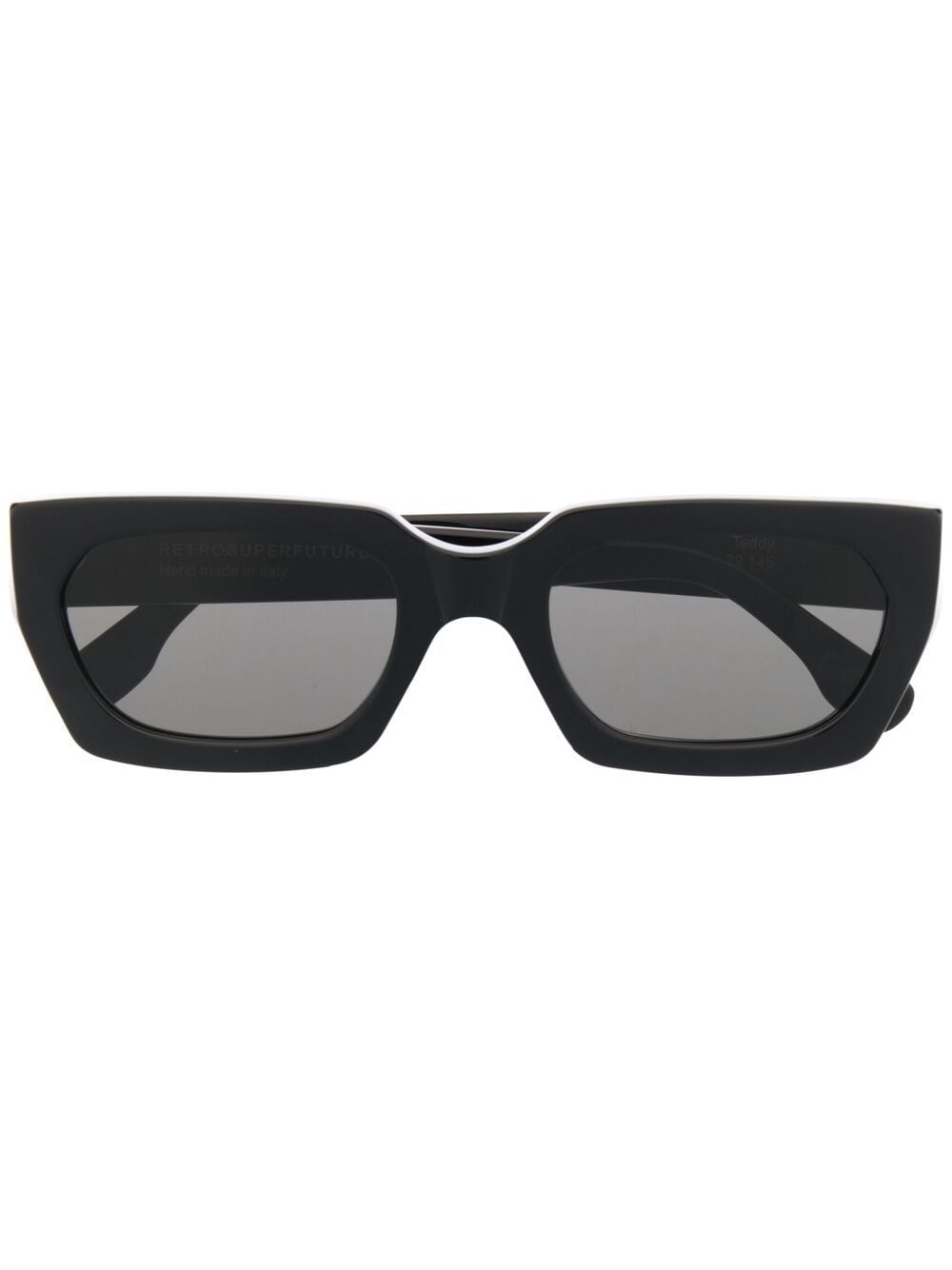 Retrosuperfuture Teddy Sonnenbrille - Schwarz von Retrosuperfuture