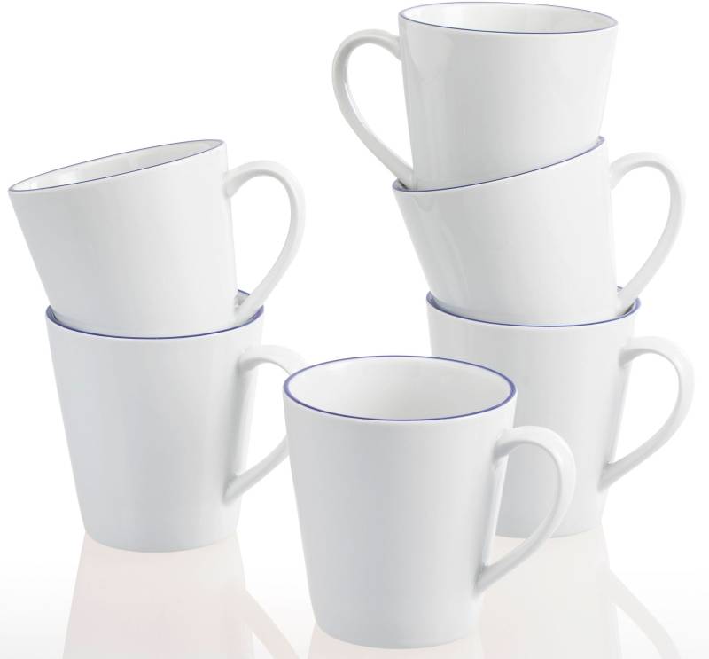 Retsch Arzberg Becher "Heike Blaurand" 6-teilig, Made in Germany von Retsch Arzberg