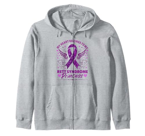 Rett-Syndrom Bewusstsein Mädchen Frauen Kapuzenjacke von Rett Syndrome Ribbon Girl Women