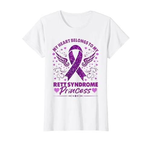 Rett-Syndrom Bewusstsein Mädchen Frauen T-Shirt von Rett Syndrome Ribbon Girl Women