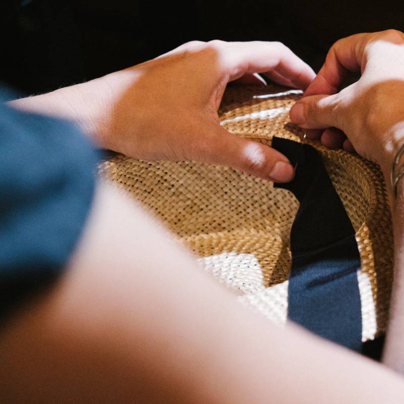 Einnähen Eines Hutfutterbandes in Gewünschter Kopfweite/Hut Weiten von RettichMaterial