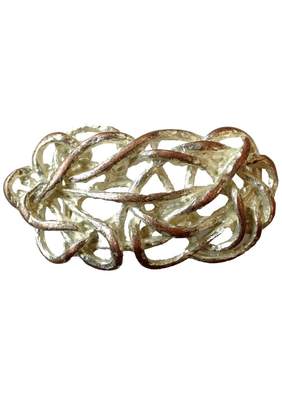 RETTUNGSRING by showroom 019 Gürtelschnalle Wechselschnalle "Strohknoten Rosa" von Rettungsring By Showroom 019