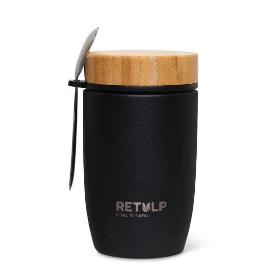 Retulp Edelstahl Thermobehälter Big Mug mit Löffel 500ml Retulp Edelstahl Thermobehälter Big Mug mit Löffel 500ml von Retulp
