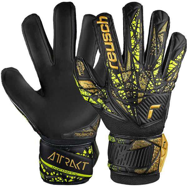 REUSCH Kinder Torwarthandschuhe Attrakt Infinity Finger Support Junior von Reusch