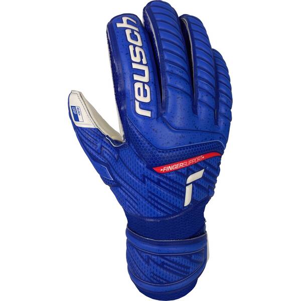 REUSCH Kinder Torwarthandschuhe Attrakt Grip Finger Support Junior von Reusch