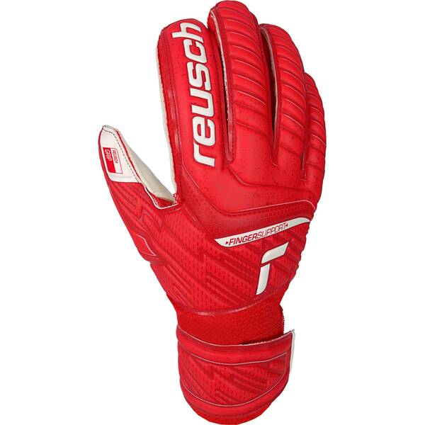 REUSCH Kinder Torwarthandschuhe Attrakt Grip Finger Support Junior von Reusch