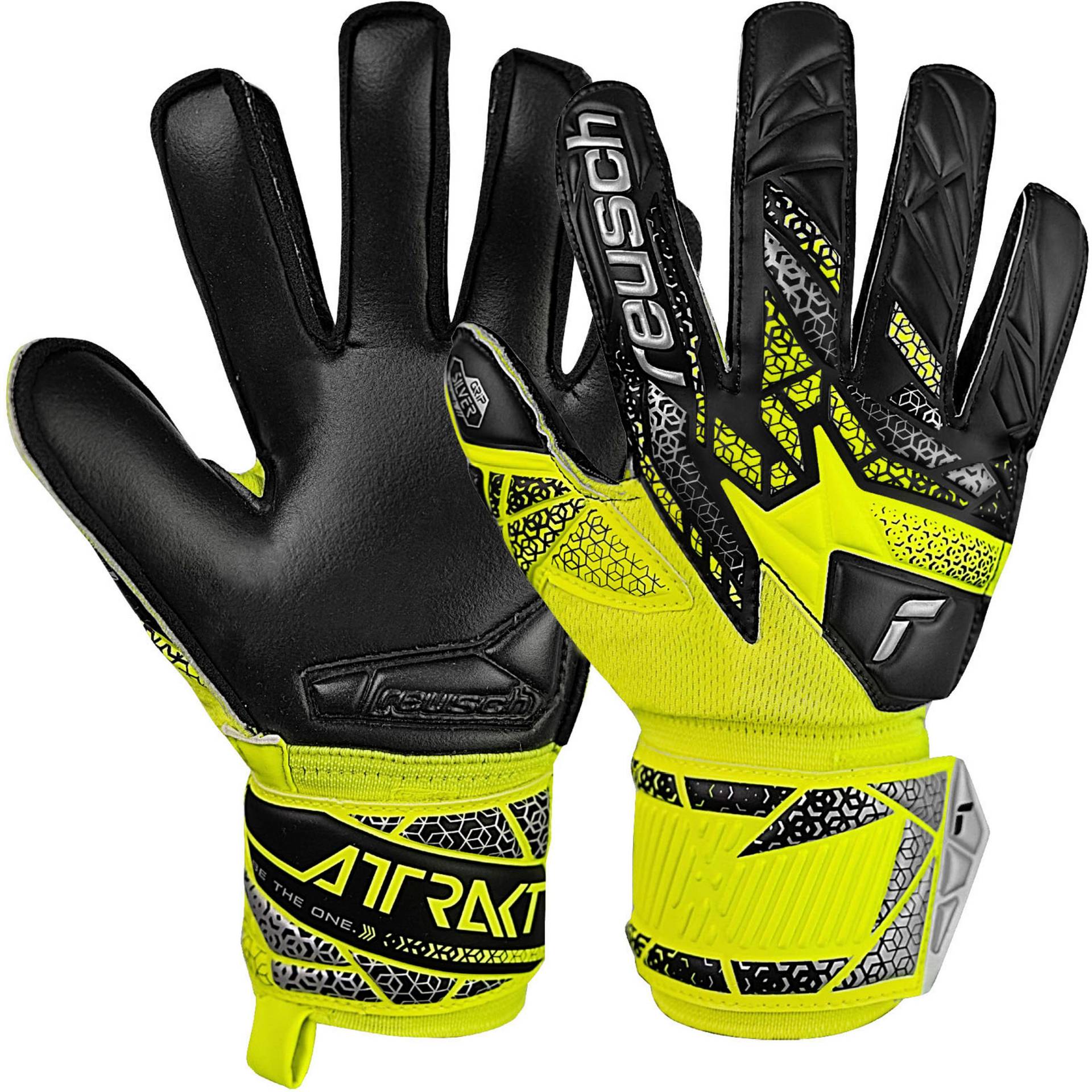 Reusch Attrakt Silver Junior Torwarthandschuhe Kinder Reusch Attrakt Silver Junior Torwarthandschuhe Kinder von Reusch