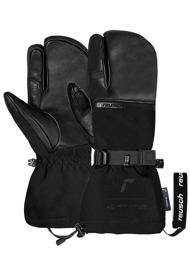 Reusch Fäustlinge Duality R-WOOL Lobster mit winddichter und atmungsaktiver Funktion von Reusch